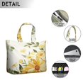 thumbnail image 4 of Sac de Voyage Imprimé Tournesol Jaune Doré Style Vintage Boho, Léger, 4 of 5