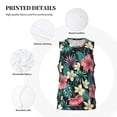 thumbnail image 3 of Rocae Green Tropical Leaves for Men's Basketball Jersey Lightweight and Breathable Athletic Tank Top,Quick-Drying Sports Jersey 3X-Large, 3 of 9