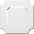thumbnail image 3 of Ekena Millwork CMP26LE 26 in. OD x 15.5 in. Square Locke Architectural Grade PVC Contemporary Ceiling Medallion, 3 of 4