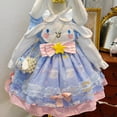 thumbnail image 3 of Vestido de Lolita de dibujos animados para niña, vestido de tutú para fiesta de cumpleaños de primavera y verano de Sanrios Cinnamoroll, vestido de manga corta para niños, regalo, 3 of 5