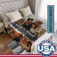 thumbnail image 3 of I Love You Couples Gifts Custom Photo Blanket for Girlfriend Boyfriend Gifts, Personalized Picture Blankets for Christmas Couples Gifts Blankets, 3 of 5