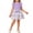 Purple, variant on Cethrio Girls Summer Outfit Sets, Pullover 2 Piece Short Sleeve Fashion Kids' Clothing Sets Pink Size 2-3 T