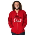 thumbnail image 5 of Fathers Day The Original Classic Dad Zip Hoodie Sweatshirt Men Brisco Brands X, 5 of 6