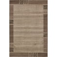 thumbnail image 1 of Unique Loom Del Mar Collection Tapis de Transition Contemporain, 6' x 9', Brun Clair/beige, 1 of 2
