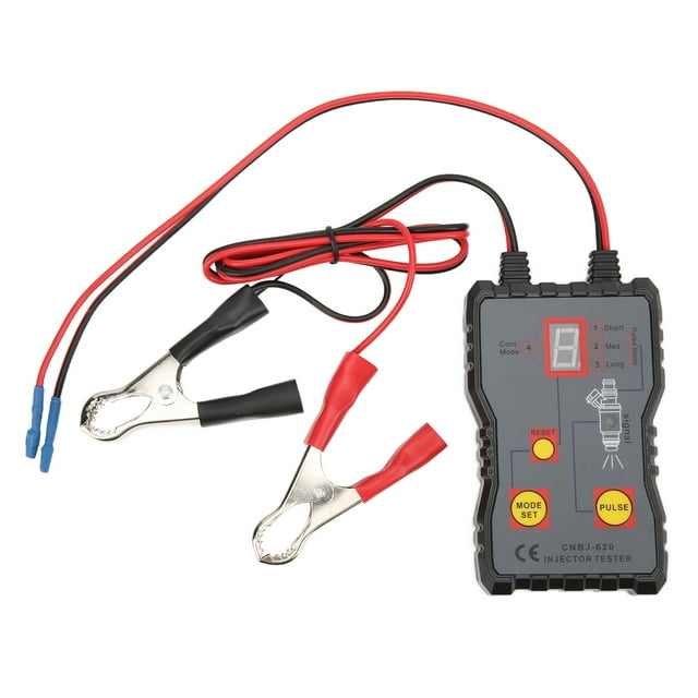 CNBJ‑620 Probador de inyector de combustible automotriz Herramienta de prueba de inyector de combustible portátil profesional de 4 modos de pulso Jadeshay A