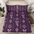 thumbnail image 2 of Feelyou Bow-tie Kids Twin Sheet Sets, Bohemian Western Aztec Bedding, 3-Piece, 2 of 7