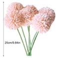 thumbnail image 3 of Bola de crisantemo artificial, centro de mesa de oficina en casa, flor falsa, adorno de boda, rosa 6 piezas Advancent HA8915-03B, 3 of 6