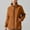 Brown, variant on Sentmoon Winter Jacket for Women Oversized Long Sleeve Coat Women Zipper Solid Color Windproof Waterproof Hoodies Women Fall and Winter Casual for Backpacking and Camping