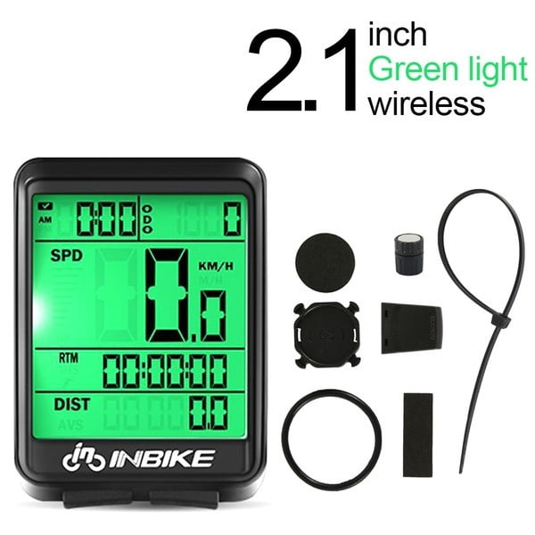 Cycling Bike Wireless Computer Bicycle LCD Speedometer Odometer Water-proof New 