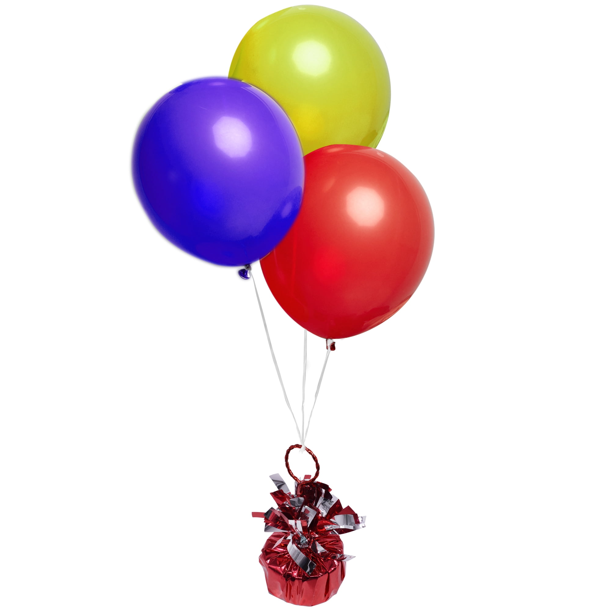Way To Celebrate Black Foil Balloon Weight, 1 Pack