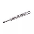 thumbnail image 2 of HOOUN 140 Pcs Tibetan Silver Thermometer Charms Pendant 36X4MM DIY Making C15042, 2 of 3