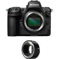 Nikon Z8 Mirrorless Camera (Body Only) Bundle with Nikon FTZ II Mount Adapter