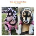 thumbnail image 3 of Dog Cat Hood Scarf Fashionable Pet Headwear Soft Fabric Adorable Designs Photo Daily Wear Comfy Accessory for, 3 of 7