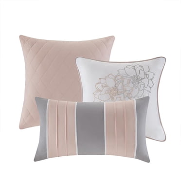 6-Piece Full Cotton Jacquard Oversized Comforter Set