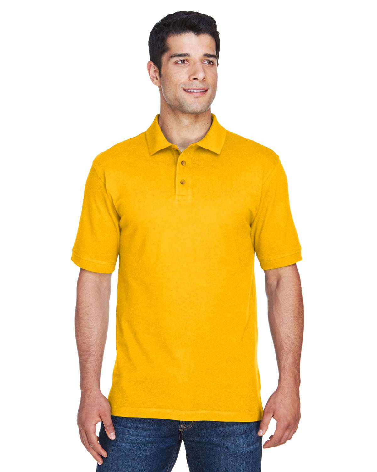 yellow polo
