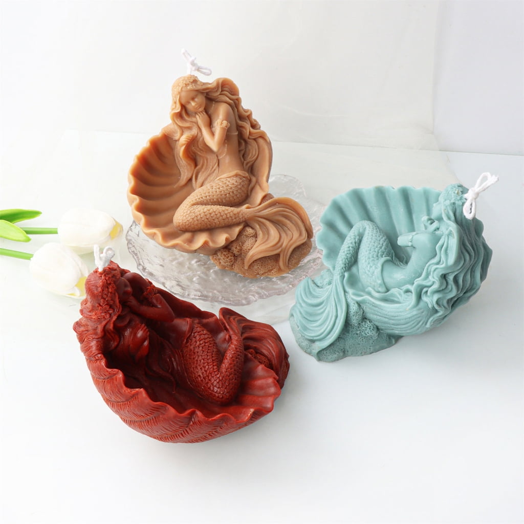 Geemin DIY 3D Moulds Geometric Candle Molds Silicone Mold Handicrafts for Candle Making
