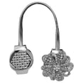 thumbnail image 4 of 1 Pc Rhinestone Flower Curtain Clip Buckle Magnetic Curtain Tie Back Holdback, 4 of 8