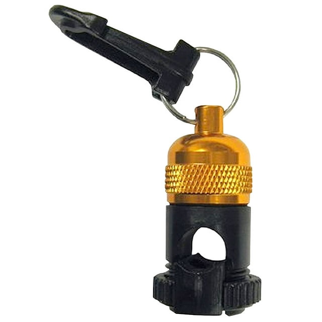 Trident R534 Magnetic Adjustable Regulator Hose & Octo Holder with Clip For Scuba Diving-Gold