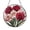 Acrylic 3.5 Inch, variant on Carnation Flower Stained Glass Style Suncatcher, Fantasy Floral Window Hanging Art Decor, Botanical Inspired Home Window Decoration
