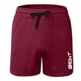thumbnail image 2 of WILLBEST Pantalones Cortos Deportivos Casuales de Cinco Puntos con Cordón de Color A Juego para Hombre, 2 of 3