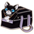 thumbnail image 1 of Texto De Dibujos Animados Ballena Gato Esmalte Pines Anime My Hero Academy Arnold Pin Manga Solapa Insignias Animales Joyería Regalo A Amigos, 1 of 4