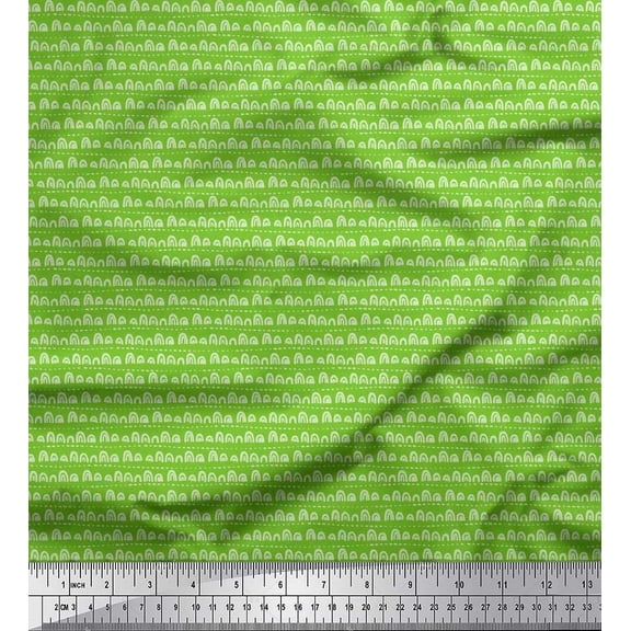 Soimoi Velvet Fabric Artistic Waves Abstract Fabric Prints By Yard 58 Inch Wide