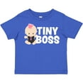 thumbnail image 3 of Inktastic Tiny Boss with Baby in Suit Girls Toddler T-Shirt, 3 of 5