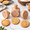 Fall, variant on Pretty Pleated 3 Set 2.5 Inch Springerle Cookie Cutters & For Baking