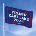 Trump Lake 2024 Flag Save America Vote Republican Flag Kari Lake For