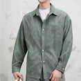 thumbnail image 2 of RUTAYY Men's Shirts Long Sleeve Casual Tie Dye Turndown Collar Button Down Comfortable Breathable Daily Wear Fashion Beach Blouse, 2 of 4