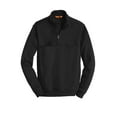 thumbnail image 3 of CornerStone Mens Long Sleeve 1/2-Zip Job Shirt. CS626, 3 of 3