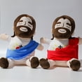 thumbnail image 2 of Peluche De Jesus Que Respira, Jesús Peluches para La Ansiedad, Suave Jesus Juguetes De Mueñcas De Dormir, con Música Y Luces, Regalos(Rojo), 2 of 3