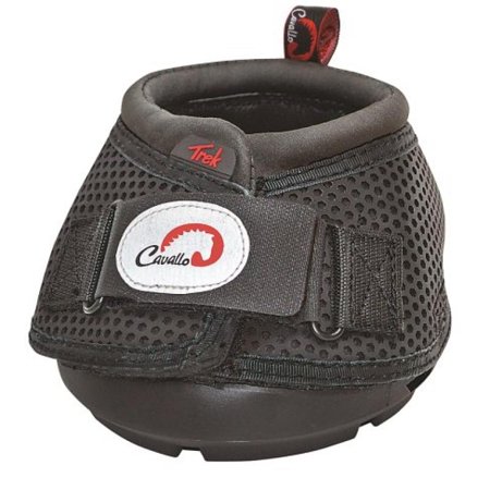 cavallo horse & rider trek regular sole hoof boot, size 4