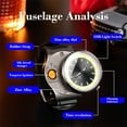 thumbnail image 4 of Floleo New Military USB Lighter Watch Men's Casual Wristwatches With Windproof Flameless Cigarette Cigar Lighter, 4 of 7