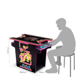 thumbnail image 3 of Arcade1Up Ms.PAC-MAN Head-to-Head Arcade Machine – Retro Home Arcade Table with 12 Classic Games, Light-Up Control Deck & Real-Feel Joysticks, 3 of 5