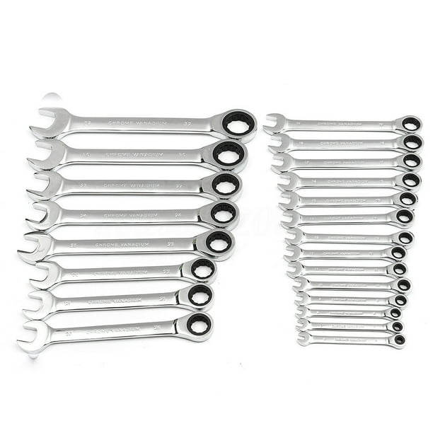 Eigraketly Llave de trinquete para perno de motocicleta, llave de doble extremo profesional de alta dureza, herramientas manuales de reparación para Artesanía 11 mm Eigraketly JJ8650-06