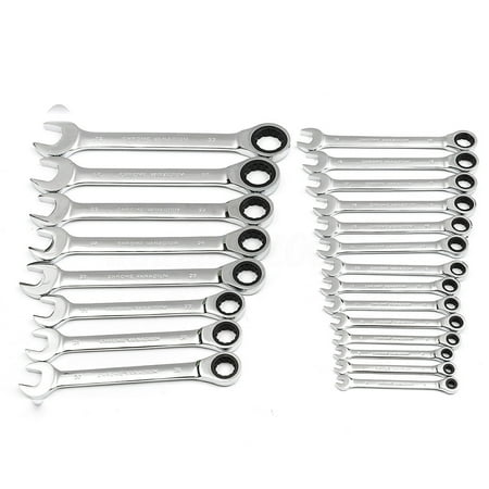 

1 PCS 11mm Gear Wrench Chrome Vanadium Steel Metric Fixed Head Ratchet Spanner Hand Tools silver 11mm