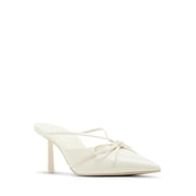 Madden Girl Women's Bells Slide On Strappy Heeled Mule