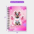 thumbnail image 5 of Faith Love Hope Australian Cattle Dog Breast Cancer Awareness Survivor Spiral Bound Journal Heeler Lover Gifts 5x7in Spiral Notebook - 02017, 5 of 5