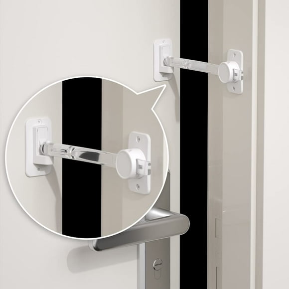 Protector EUDEMON ajustable para puertas a prueba de niños