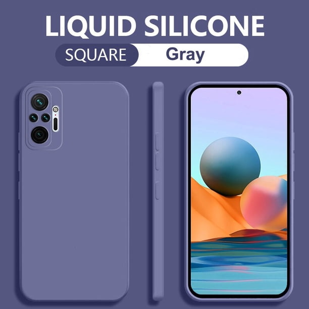 Funda de silicona líquida para teléfono Xiaomi Redmi Note 11 10 9 8 Pro Max 11S 10S 9S 9T 9A Mi 12 11 10T 11T Pro Poco X3 F3 M4 Pro Fivean unisex