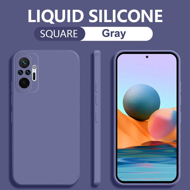 Funda de silicona líquida para teléfono Xiaomi Redmi Note 11 10 9 8 Pro Max 11S 10S 9S 9T 9A Mi 12 11 10T 11T Pro Poco X3 F3 M4 Pro Fivean unisex