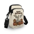 thumbnail image 3 of HELLHERO Cross Body Purse for Unisex Polyester Women Crossbody Bag with with Zipper Elephant Butterfly, 3 of 7