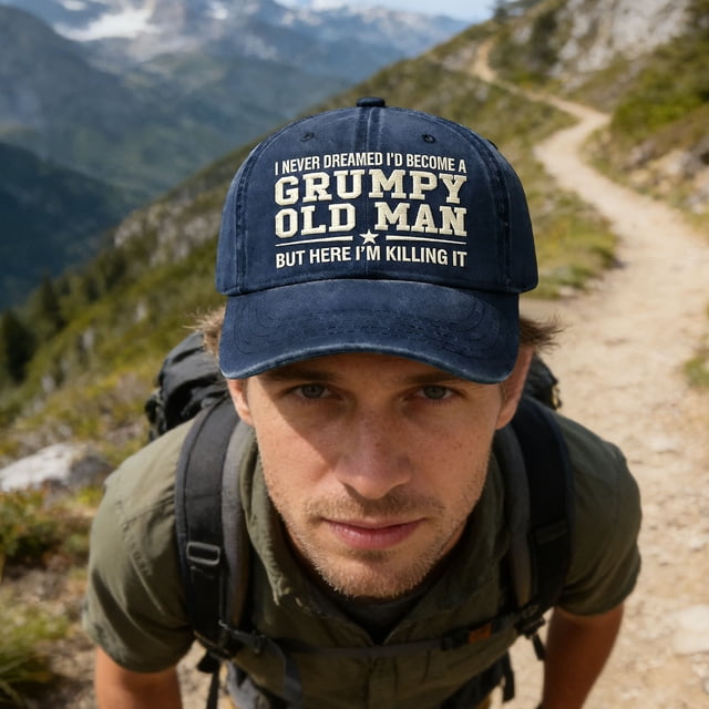 I Never Thought I Become A Hot Tempered Old Man With Embroidered Hats