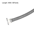 thumbnail image 2 of Uxcell 48 Yards Mesh Tube 3/16 Inch Decor Tubing Flex for Wreath,DIY Craft Black, 2 of 3