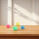 thumbnail image 4 of ColoMX Mini bolas de plástico para contar para niños, bolas huecas coloridas de 2cm para juego sensorial y piscinas de bolas para demostración de bebé, 50 Uds., 4 of 7