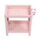 thumbnail image 5 of Estantería De Almacenamiento, Organizador De Suelo De De Plástico De Varios Niveles, Rosa, Ideal Para , Cocina, Sala De Estar, 5 of 7