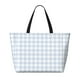 thumbnail image 2 of Fotbe Blue Checkboard Bolsa de Viaje para Playa - Resistente al Agua, Bolsa Tote de Gran Capacidad y Ligera con 7 Bolsillos para Mujeres y Hombres, 2 of 7