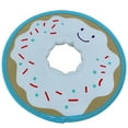 thumbnail image 1 of Flying Disc Dog Toy: Canvas Donut Design Puppy Flyer Dog Fetch Toy for Training, 1 of 10