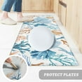 thumbnail image 4 of Hallway Runner Rug, Coral Starfish Summer Sea Ocean Blue,Soft Non Slip Entry Mat Washable Kitchen Area Carpet for Bathroom,Bedroom,Living Room,1 Piece, 15.7x47.2 Inch, 4 of 6